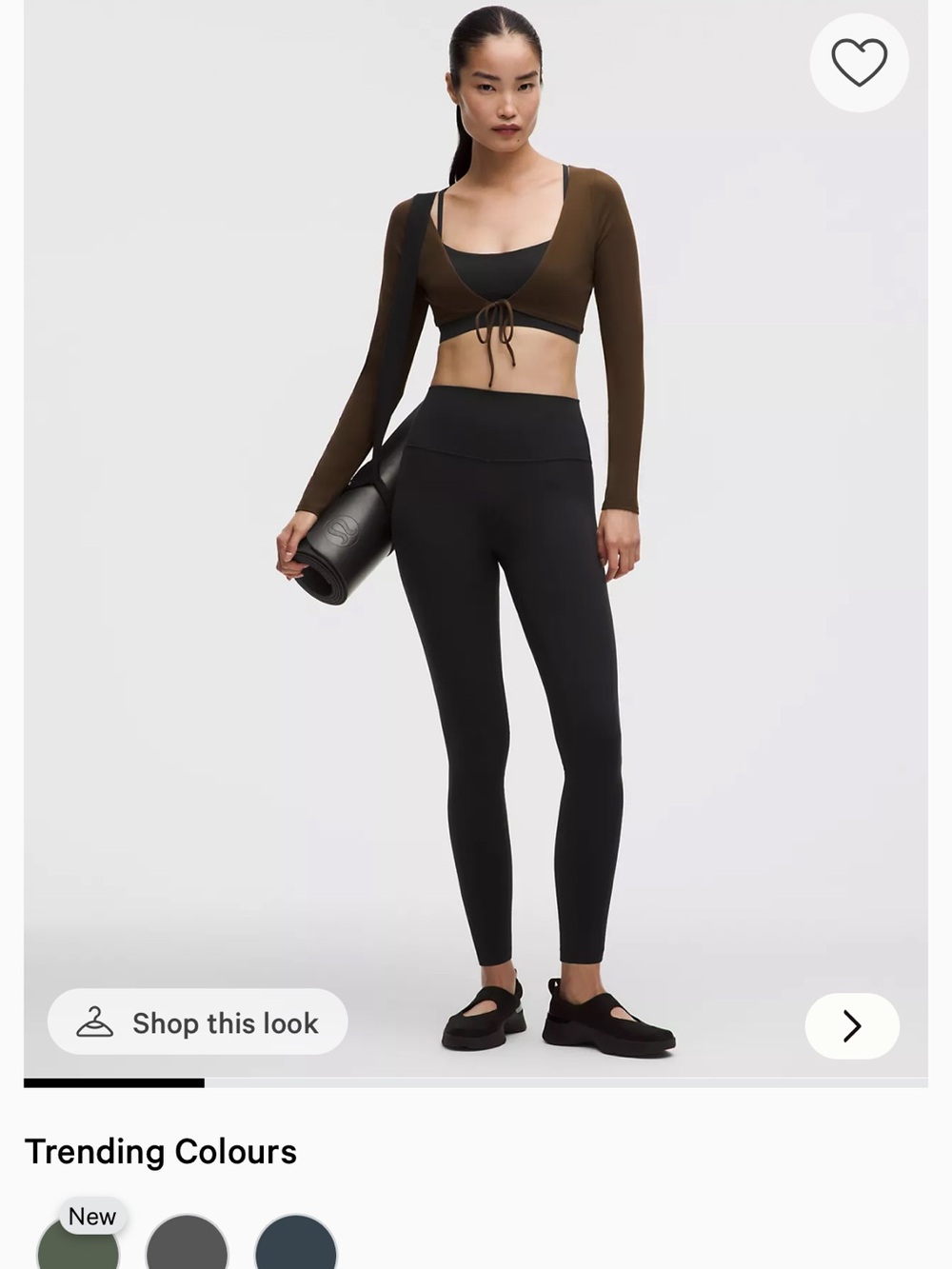 lululemon athletica Black High-Rise Align Leggings 28”